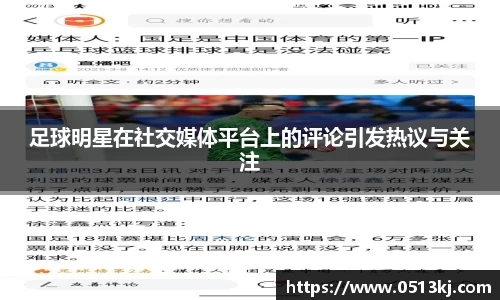 足球明星在社交媒体平台上的评论引发热议与关注